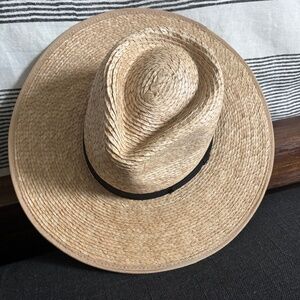 Brixton Reno Palm Straw rancher hat